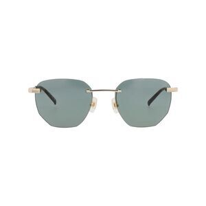 Dunhill Round-Frame Metal Sunglasses Gold Mens
